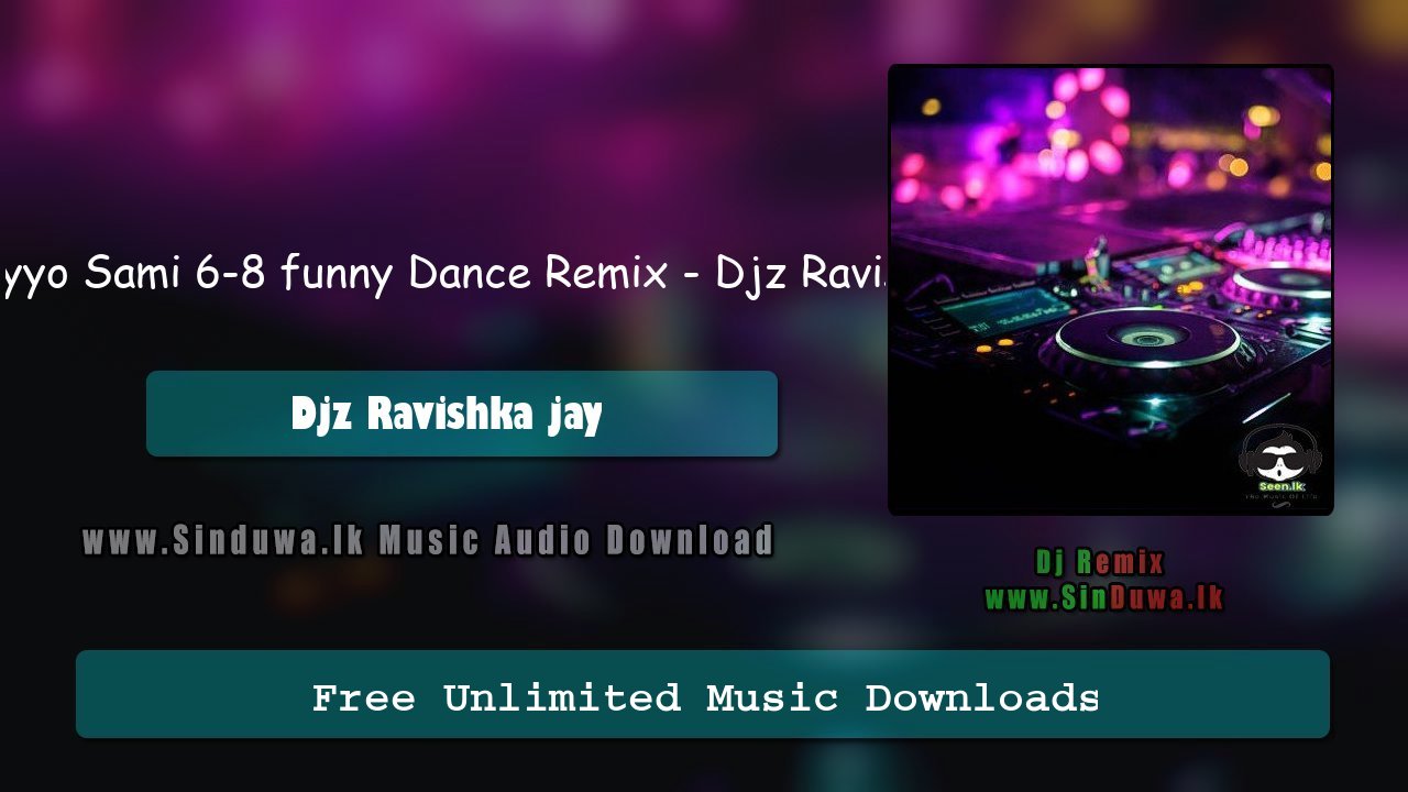2K22 Ayyo Sami Temil N Sinhala Song 6-8 funny Dance Remix