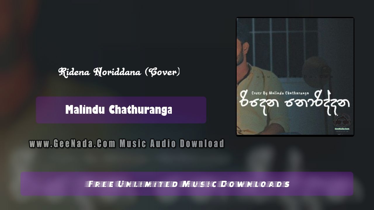 Ridena Noriddana (Cover)